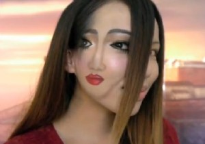 Triple Face Halloween Trend: Creepy Makeup Tutorial for a Spooky Standout Look