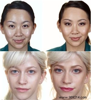 The Stunning Transformation: What One Layer of Makeup Can Do