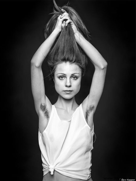 Ben Hopper s Natural Beauty Series: Celebrating Armpit Hair