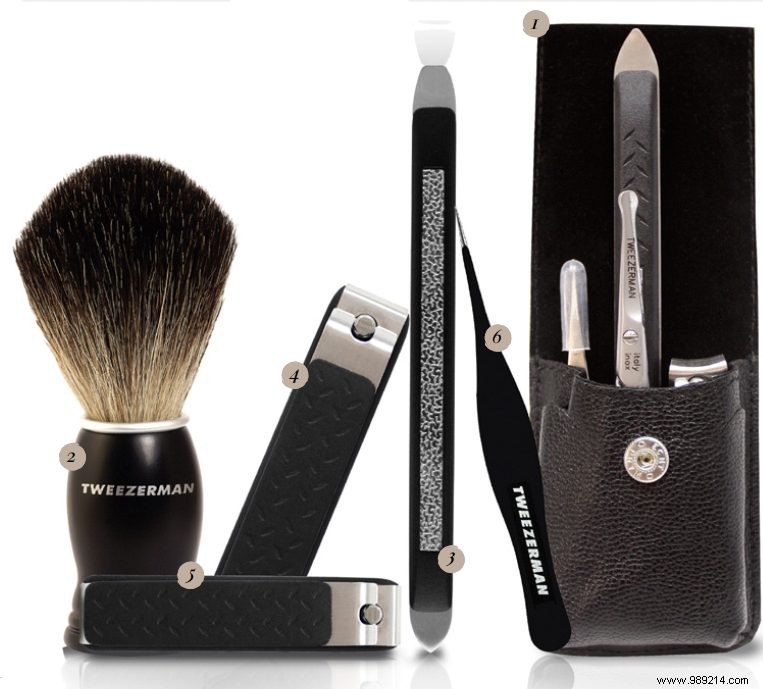 Tweezerman Grooming Kit: Premium Tools for Men s Everyday Care