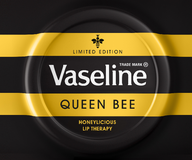 Vaseline Lip Therapy Queen Bee: Limited Edition Honey Glow for Soft Lips