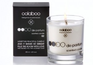 Oolaboo Eco Scented Candle: Natural Soy Wax for Home Fragrance and Skin Massage