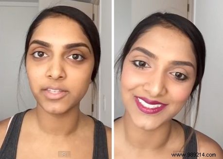 How Red Lipstick Erases Under-Eye Bags: Makeup Artist Deepica Mutyala s Proven Hack