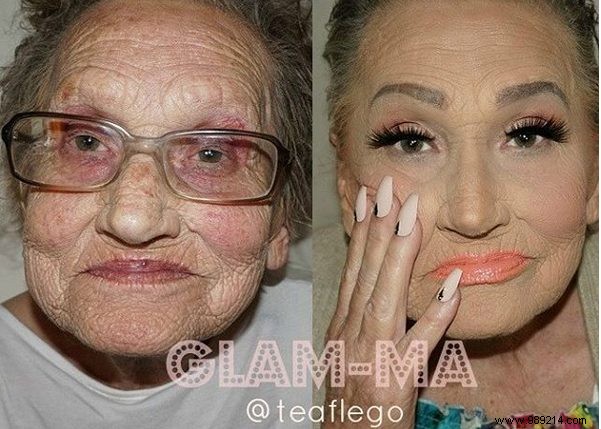 Stunning Makeup Transformation: Pro Artist Revives 80-Year-Old Grandmother s Glow