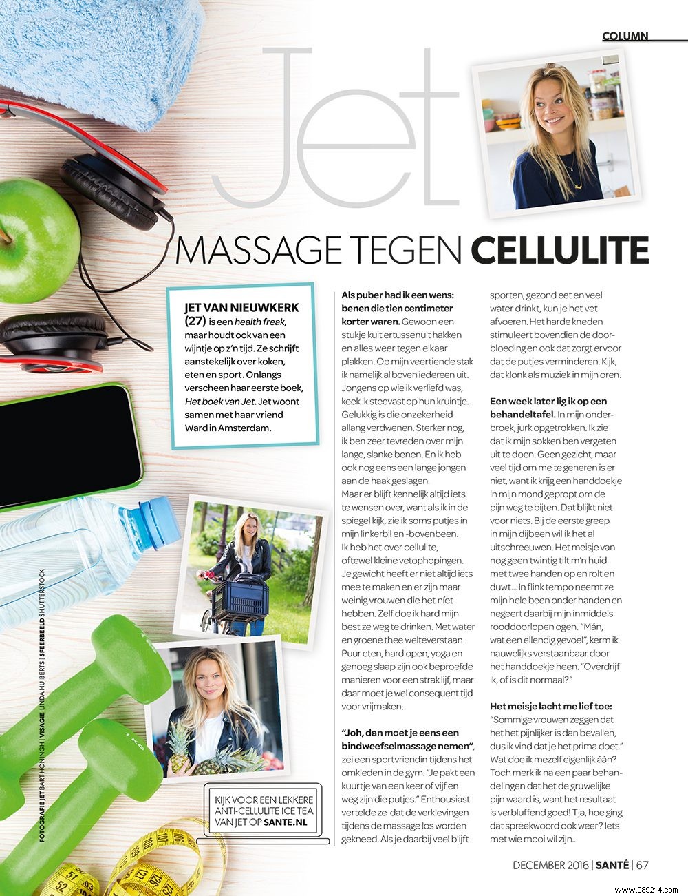 Jet s Column: Can Massage Effectively Combat Cellulite?