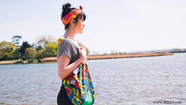 Lush s Versatile Bun Wrap: Gift Wrap, Hair Band, and Bag Inspired by Furoshiki