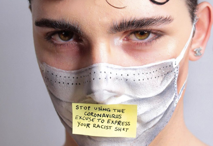 Italian Makeup Artist Emanuele Petrini:  Coronavirus Is No Excuse for Discrimination 