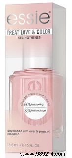 Essie Treat Love & Color: Strengthen Brittle Nails with Stunning Shades in One Week