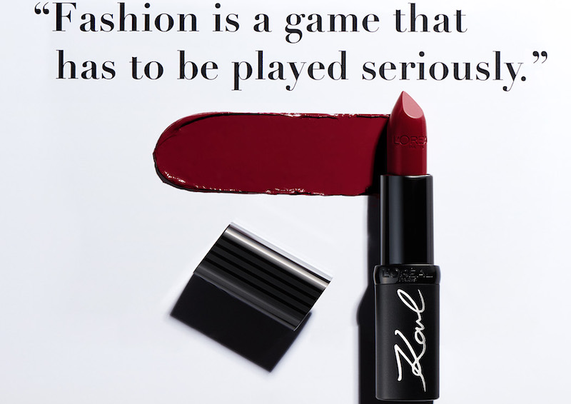 L Oréal Paris x Karl Lagerfeld: Iconic Limited-Edition Rock-Chic Makeup Collection