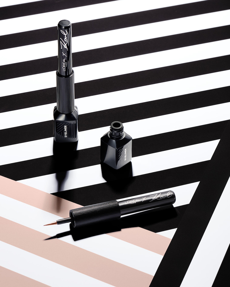 L Oréal Paris x Karl Lagerfeld: Iconic Limited-Edition Rock-Chic Makeup Collection