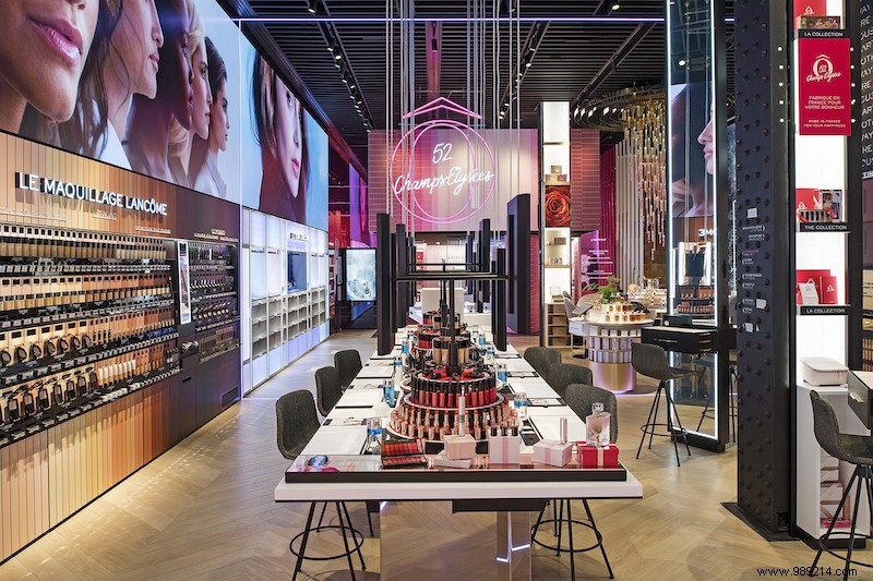 Discover Lancôme s Immersive Flagship Store on Paris  Champs-Élysées