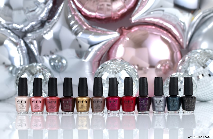 OPI Shine Bright: Limited-Edition Christmas Nail Polish Collection with Swarovski Crystals