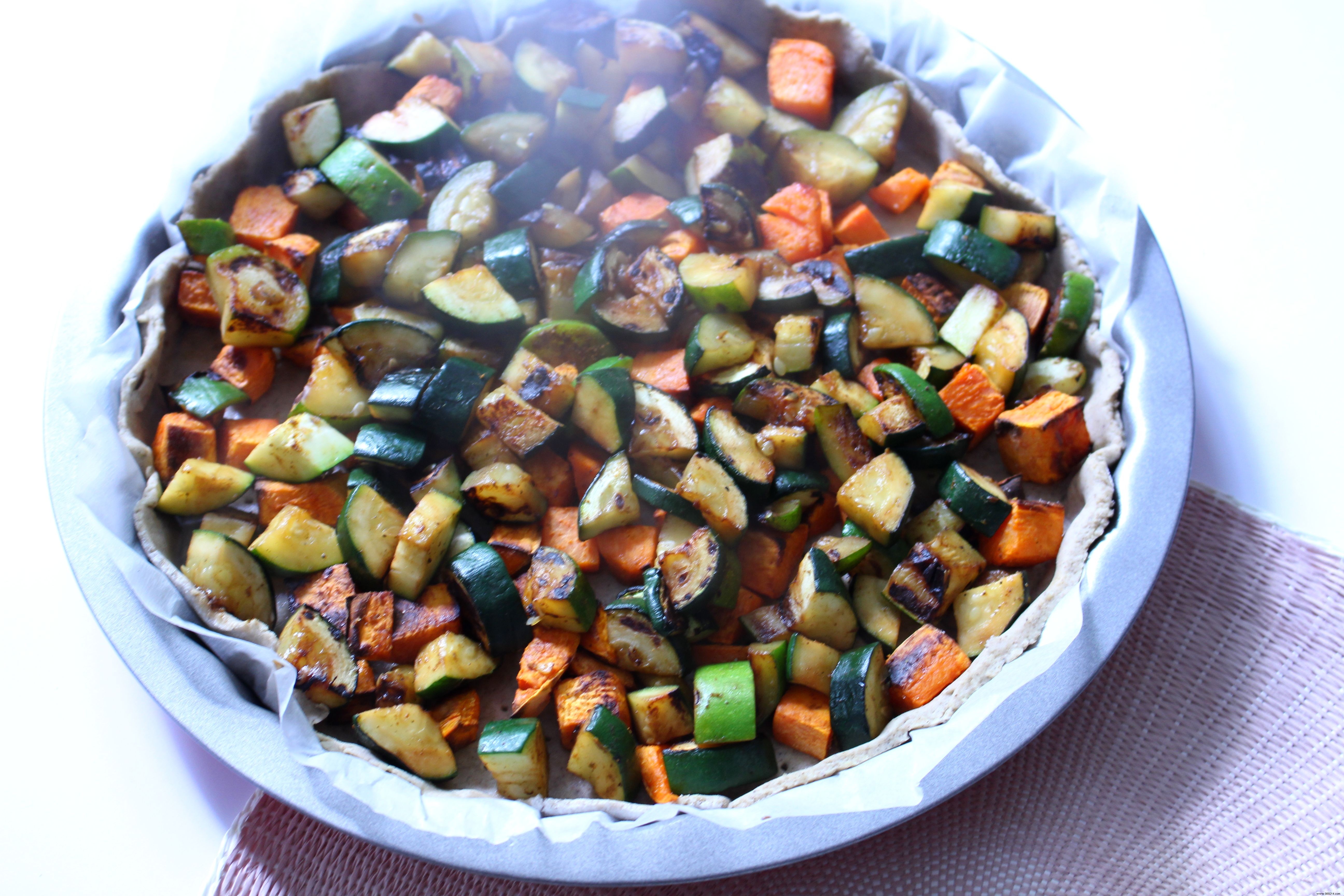 Chic Paris Picnic: Gluten-Free & Lactose-Free Vegetable Pie Recipe