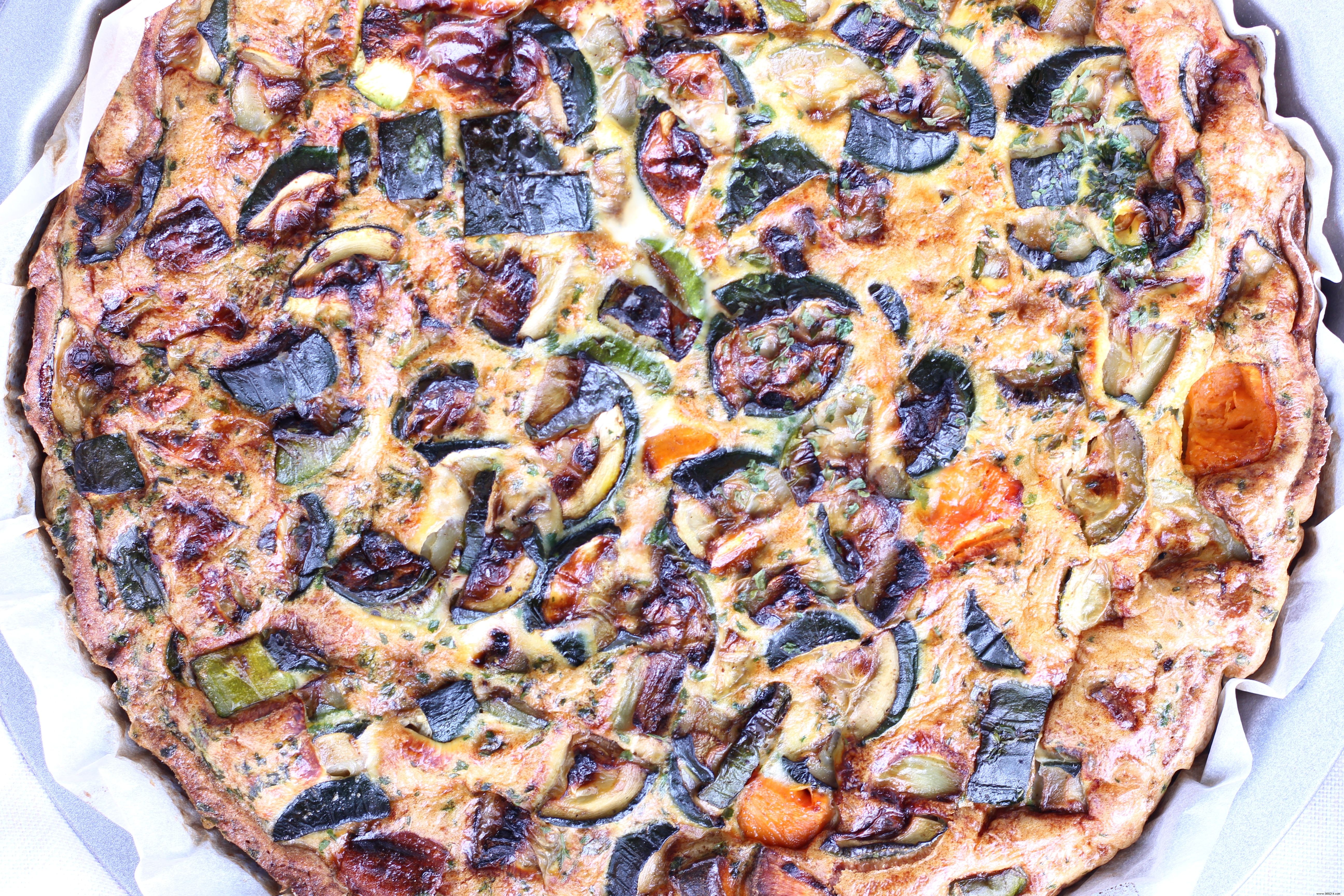 Chic Paris Picnic: Gluten-Free & Lactose-Free Vegetable Pie Recipe