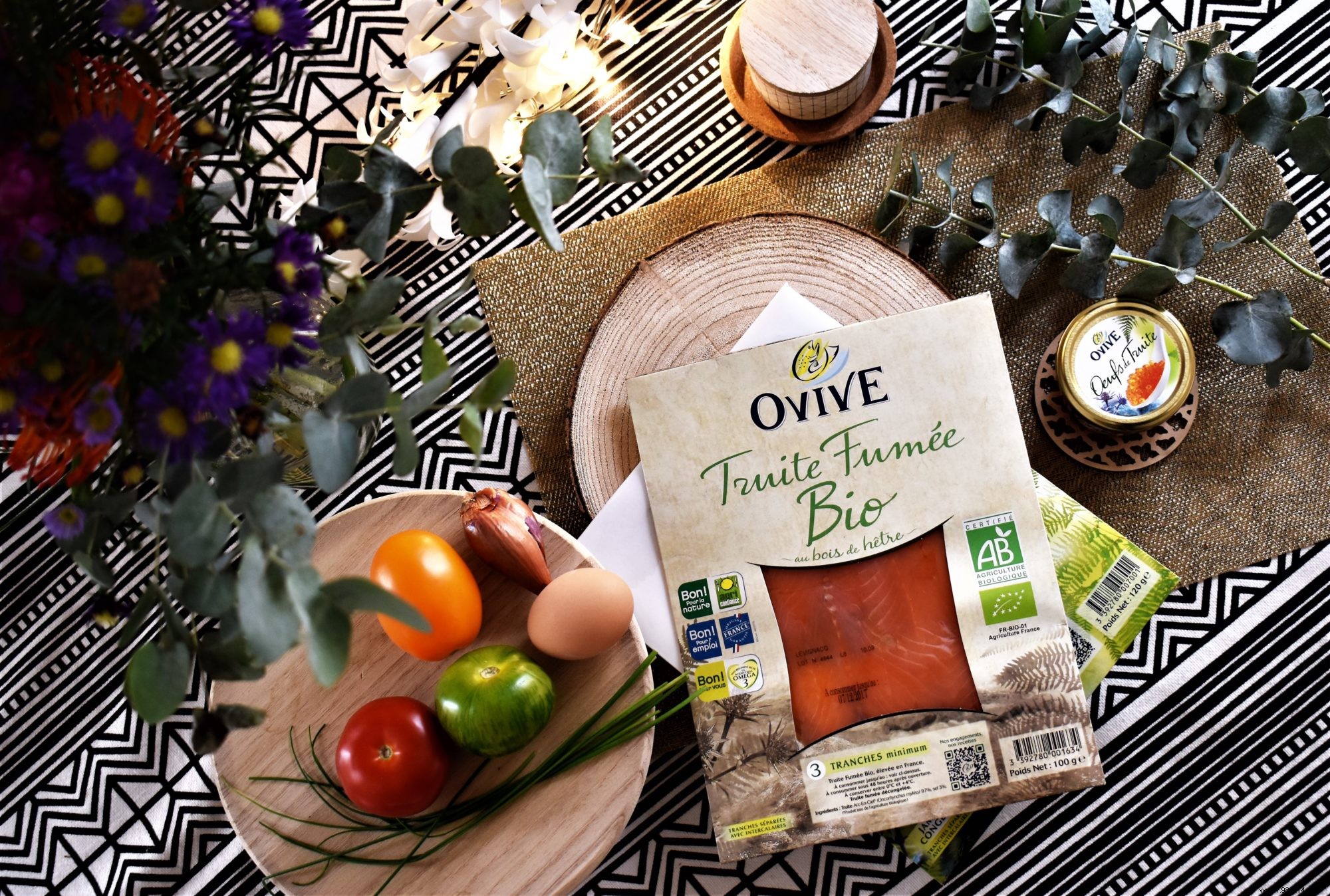 Gluten-Free & Lactose-Free Rolled Pancakes with Smoked Trout