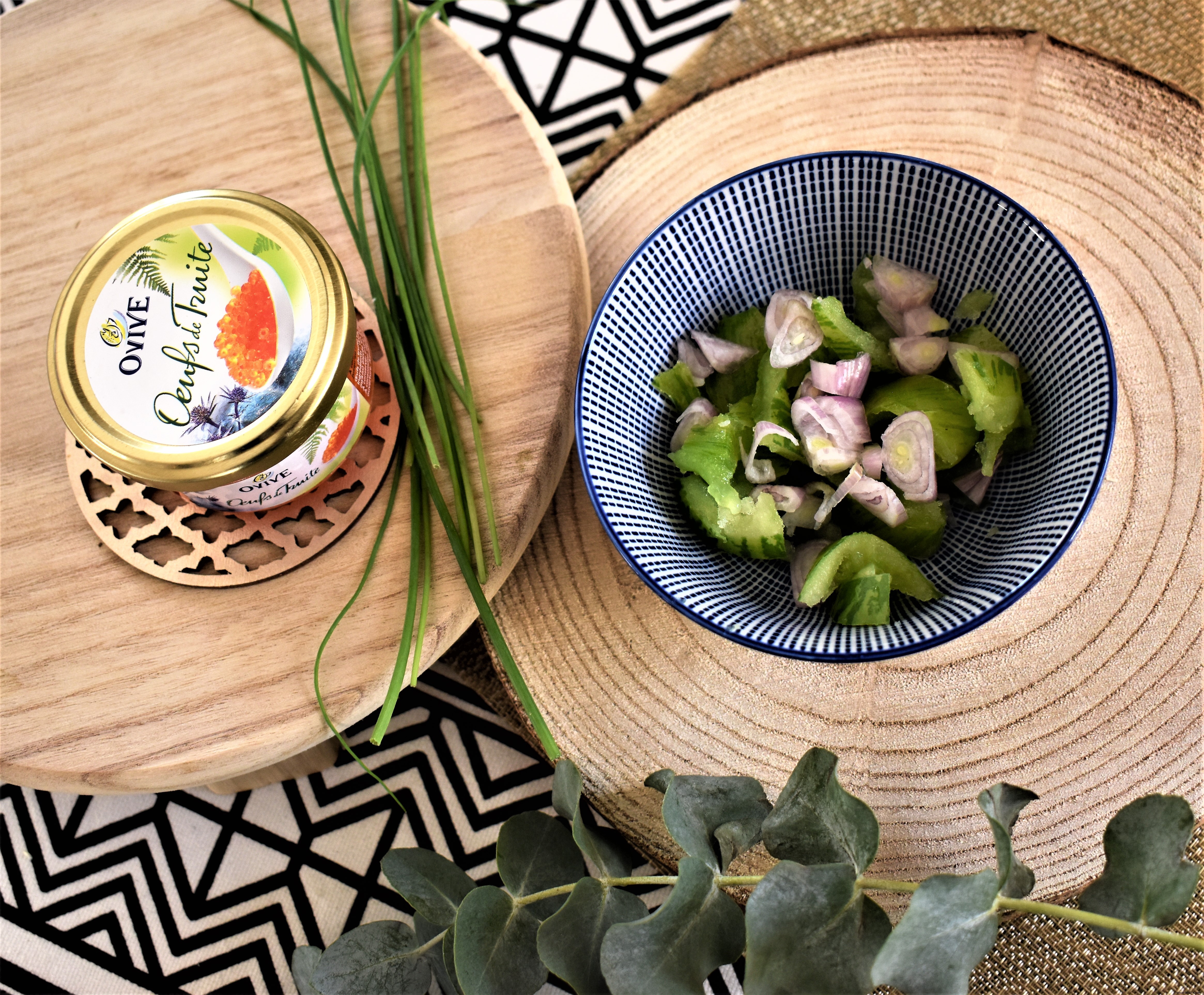 Gluten-Free & Lactose-Free Rolled Pancakes with Smoked Trout