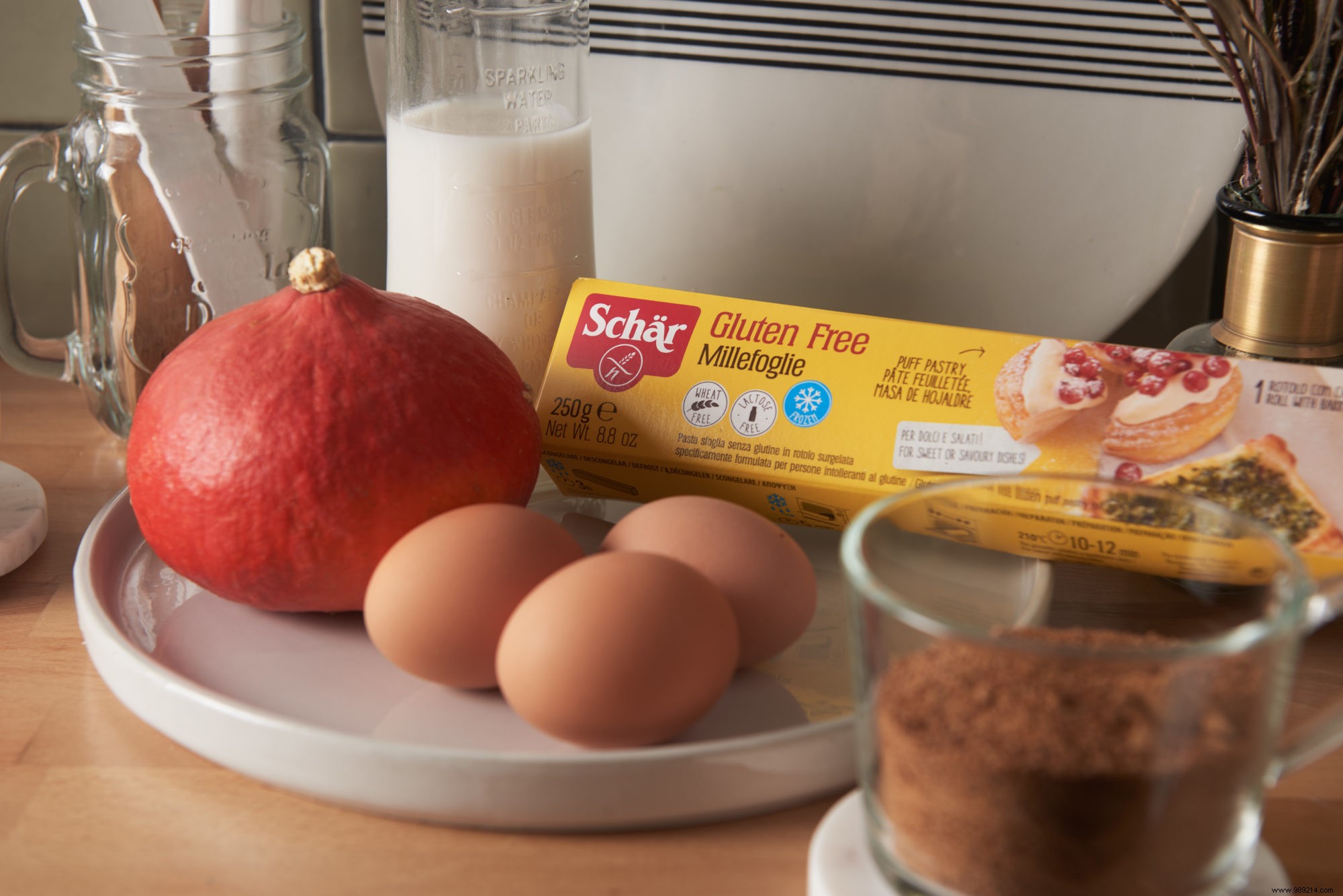 Gluten-Free Chestnut Pumpkin Pie: Expert Recipe with Schär Puff Pastry