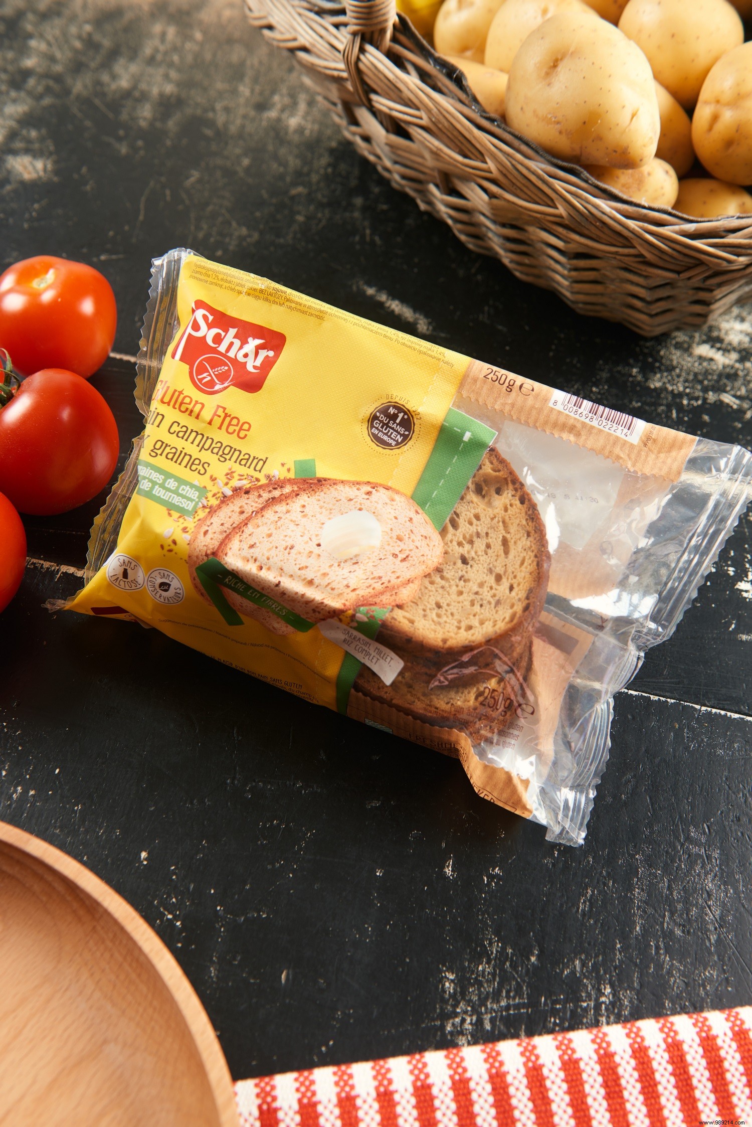 Gourmet Gluten-Free Burger Recipe with Schär Seed Bread & Oven-Baked Fries