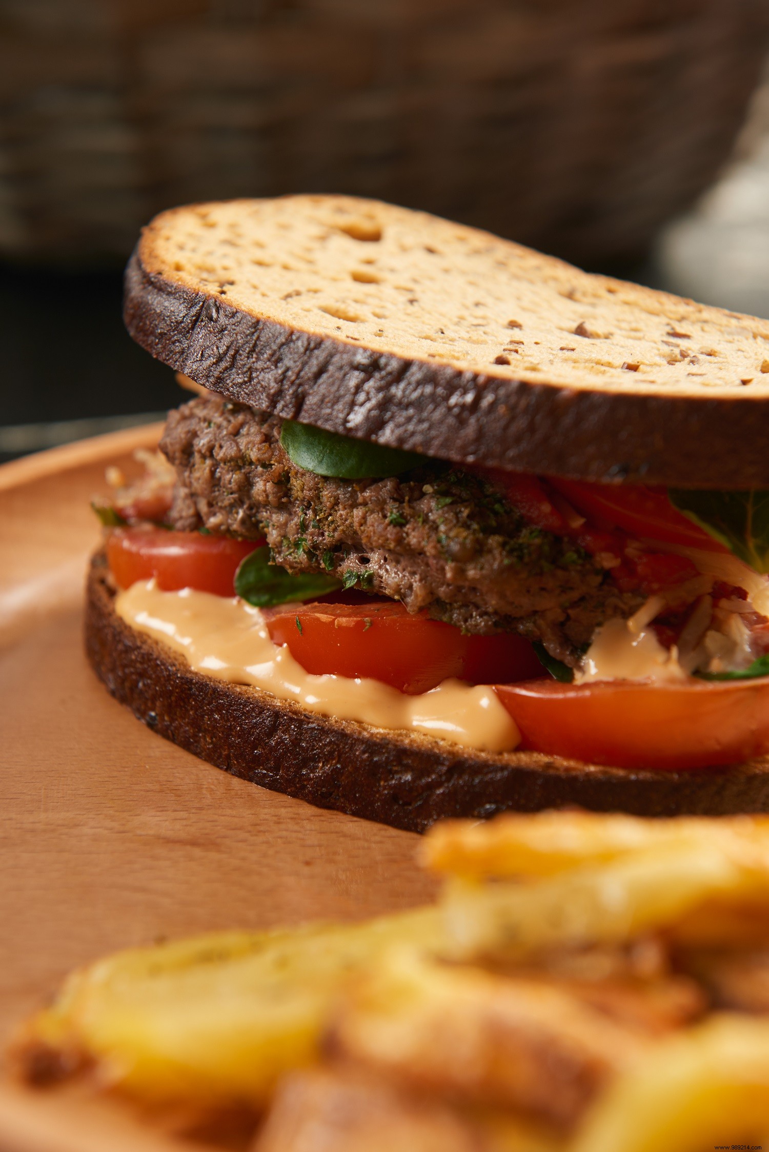 Gourmet Gluten-Free Burger Recipe with Schär Seed Bread & Oven-Baked Fries