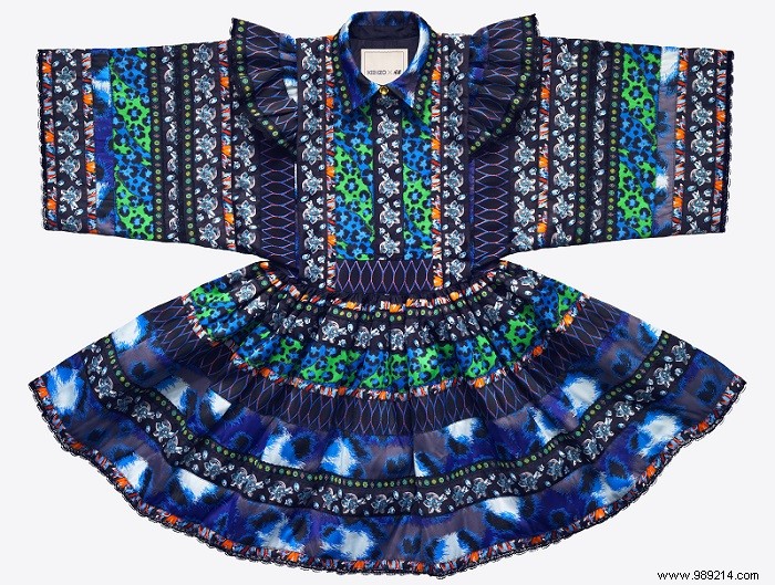 Exclusive Second Look: Vibrant Kenzo x H&M Collection