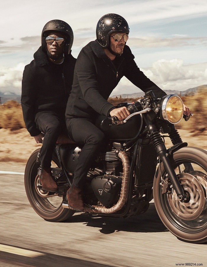 David Beckham and Kevin Hart Reunite for H&M s Modern Essentials Fall/Winter 2016 Campaign