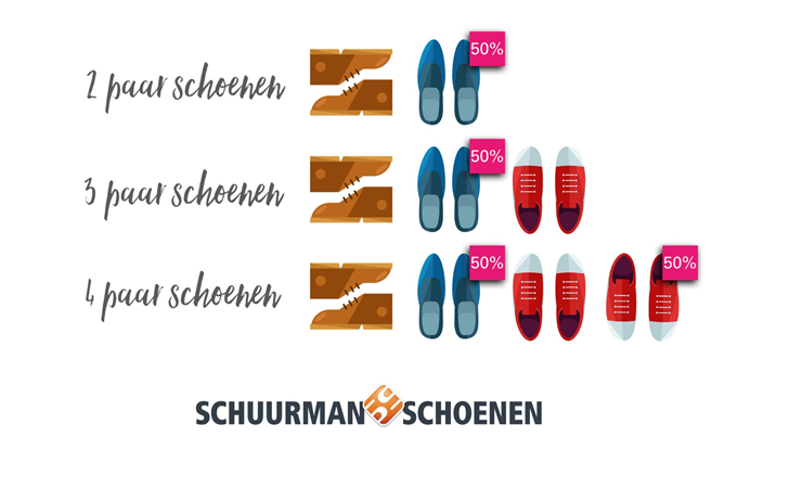 Black Friday & Cyber Monday: 50% Off Your Second Pair at Schuurman Shoes