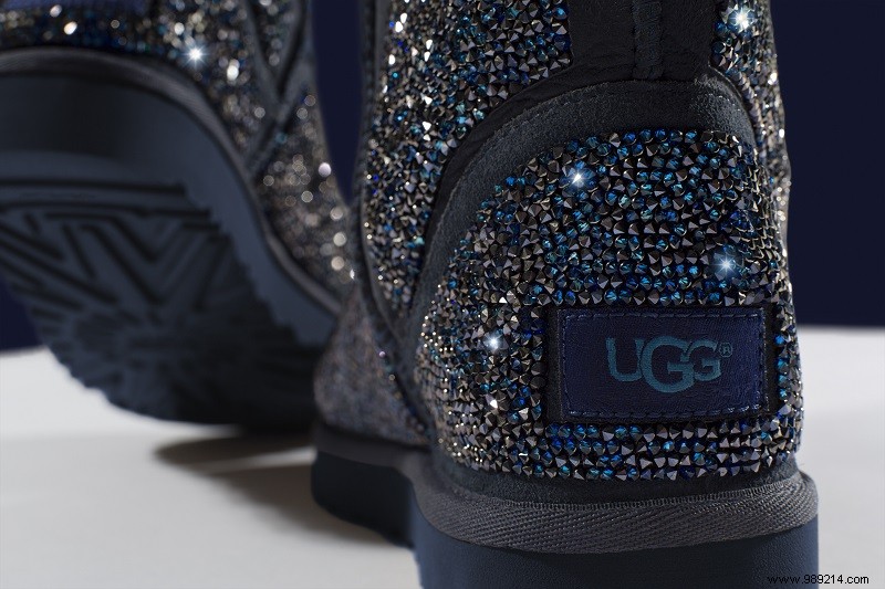 UGG s Exclusive €3,999 Classic Tall Crystal Rocks Boots: Adorned with 10,000 Swarovski Crystals