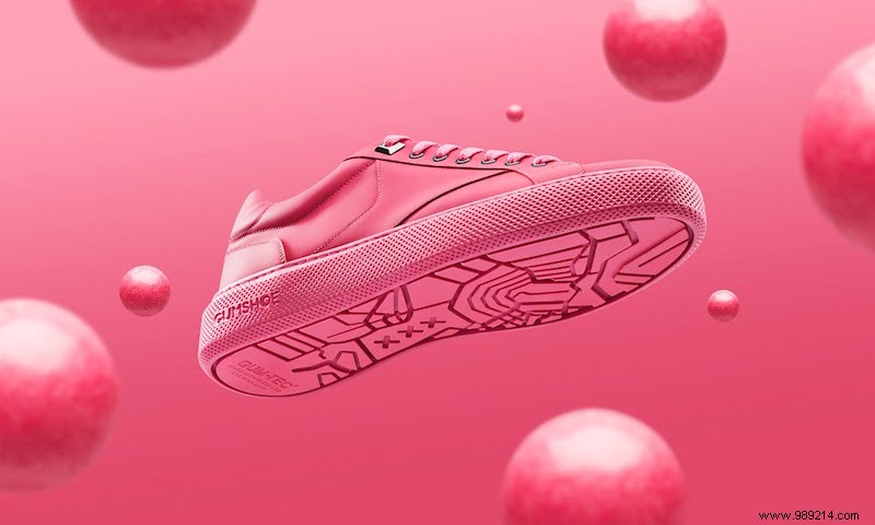 Gumshoes: Pioneering Sneakers Crafted from Recycled Amsterdam Street Chewing Gum