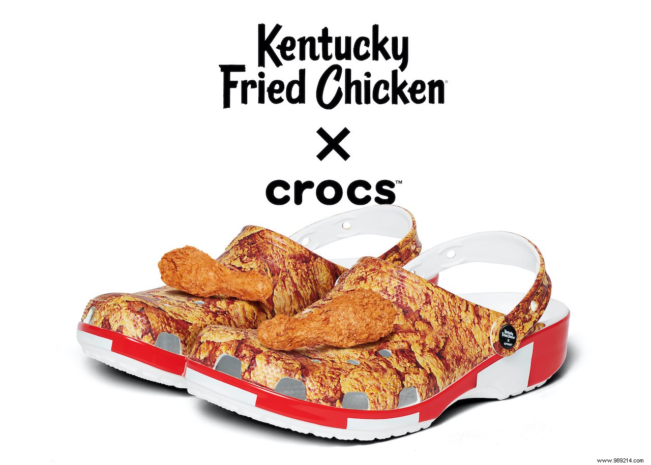 KFC x Crocs: Limited-Edition Fried Chicken Clogs Debut This Spring