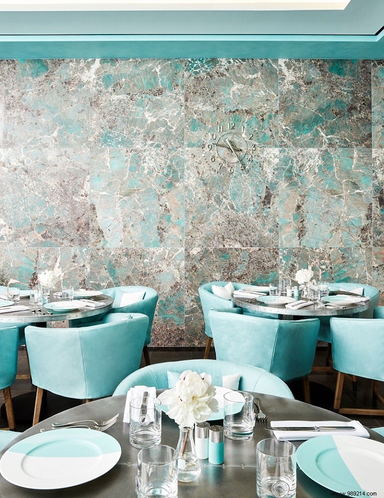 Breakfast at Tiffany s Is Now Reality: Dine at the Stunning New Blue Box Cafe