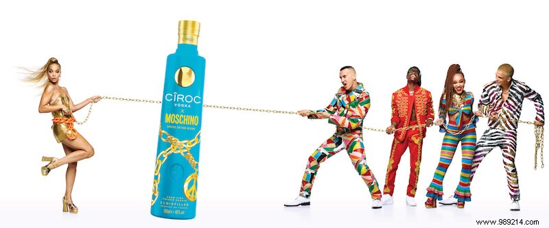 Cîroc Luxury Vodka Unveils Bold Collaboration with Iconic Italian Fashion House Moschino