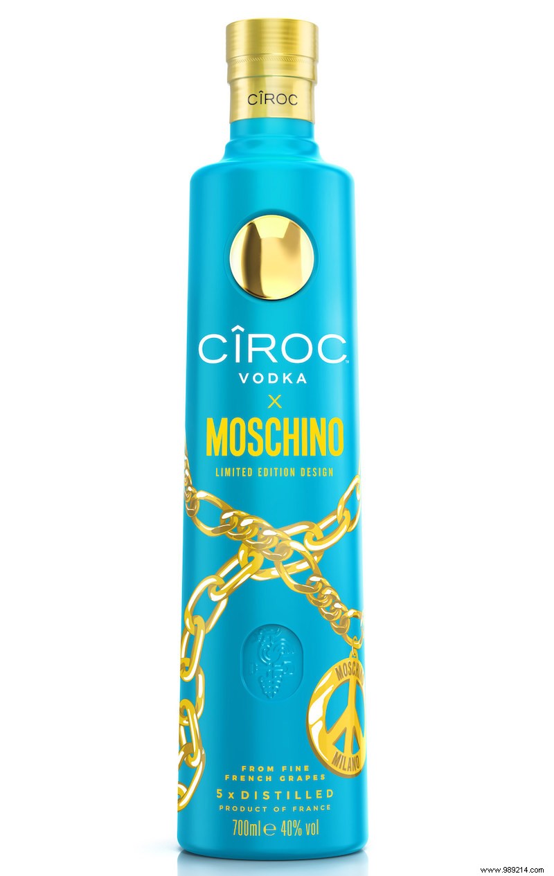 Cîroc Luxury Vodka Unveils Bold Collaboration with Iconic Italian Fashion House Moschino