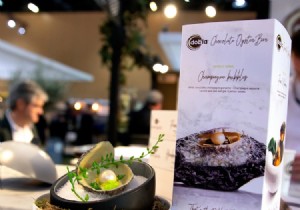 Dobla Unveils Lifelike Chocolate Oyster at Sirha Trade Fair
