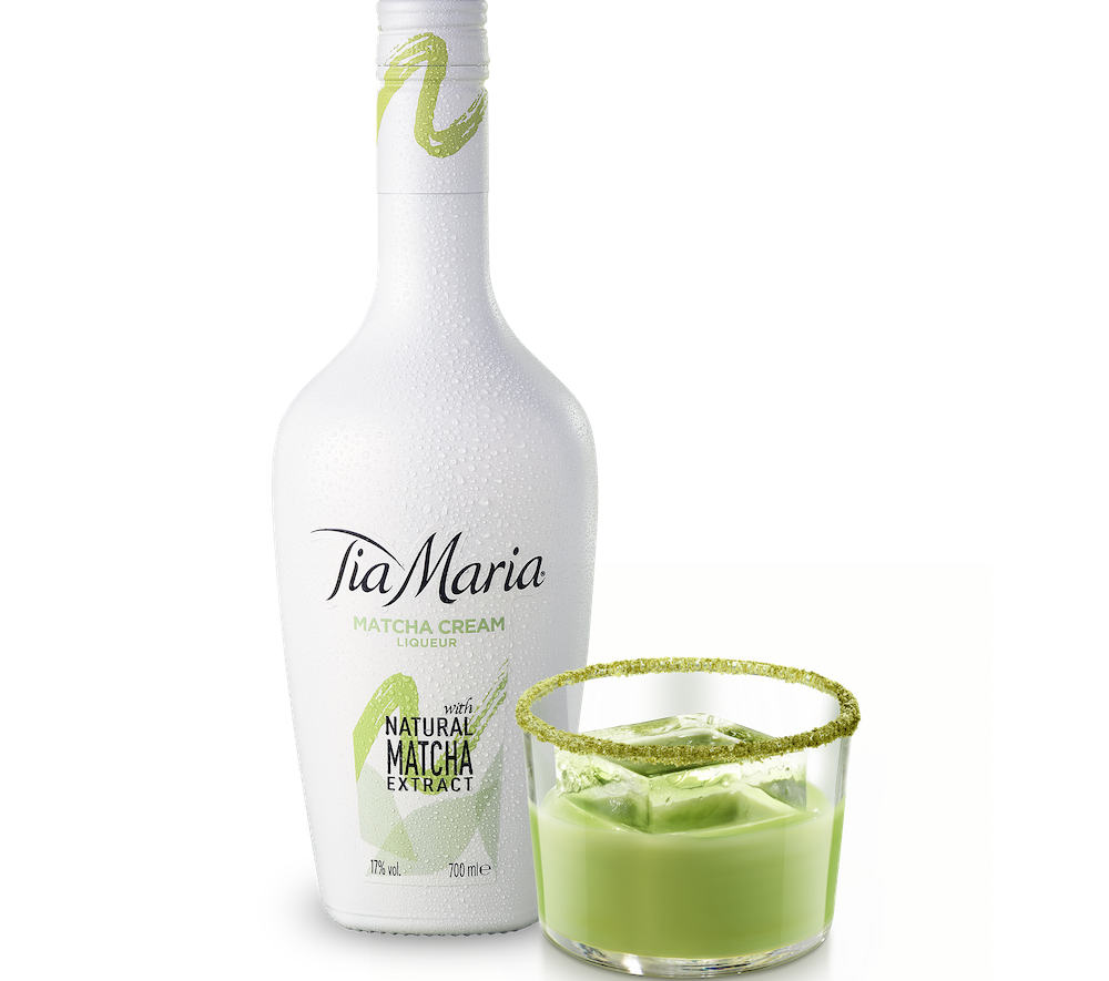 Introducing Tia Maria Matcha: Premium Creamy Liqueur Infused with Authentic Japanese Matcha Tea