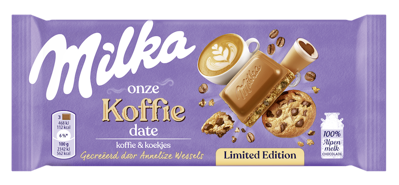 Milka Unveils Two New Limited-Edition Flavors: Dutch Fan Favorites  Our Coffee Date  and  Our Apple Pie Moment 