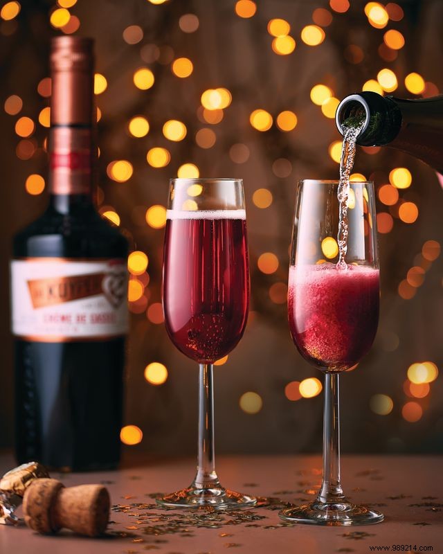 Kir Royal Recipe: Elegant Festive Aperitif with De Kuyper Crème de Cassis