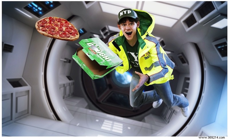 New York Pizza Pioneers World s First Pizza Delivery to Space