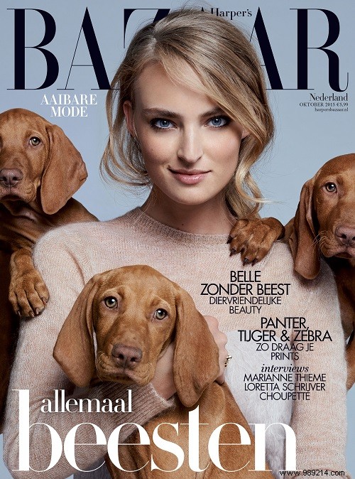 Harper s Bazaar October Issue: A 220-Page Celebration of Animals and Fall Fashion