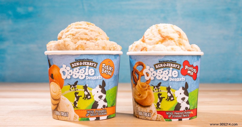 Ben & Jerry s Launches Doggie Desserts: Premium Frozen Treats for Dogs