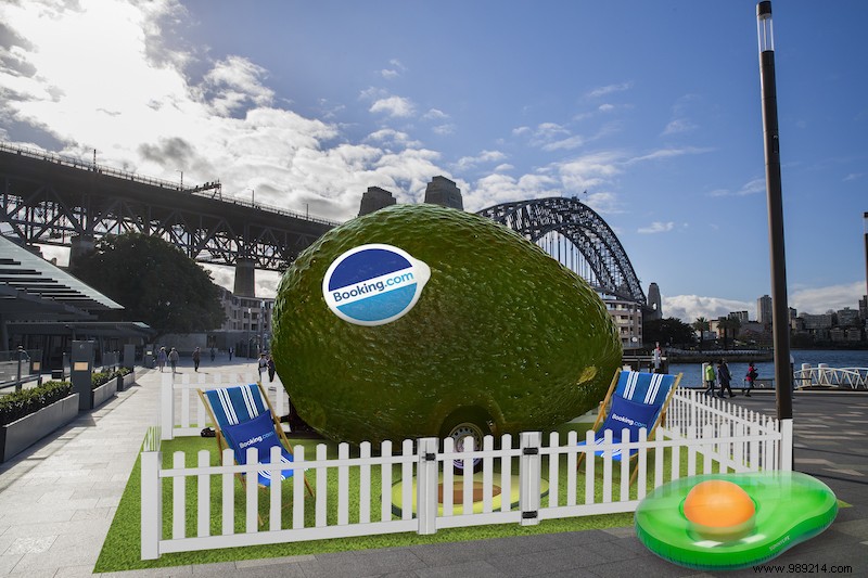 World s First Avo-Condo: Avocado-Shaped Camper with Stunning Sydney Harbour Views