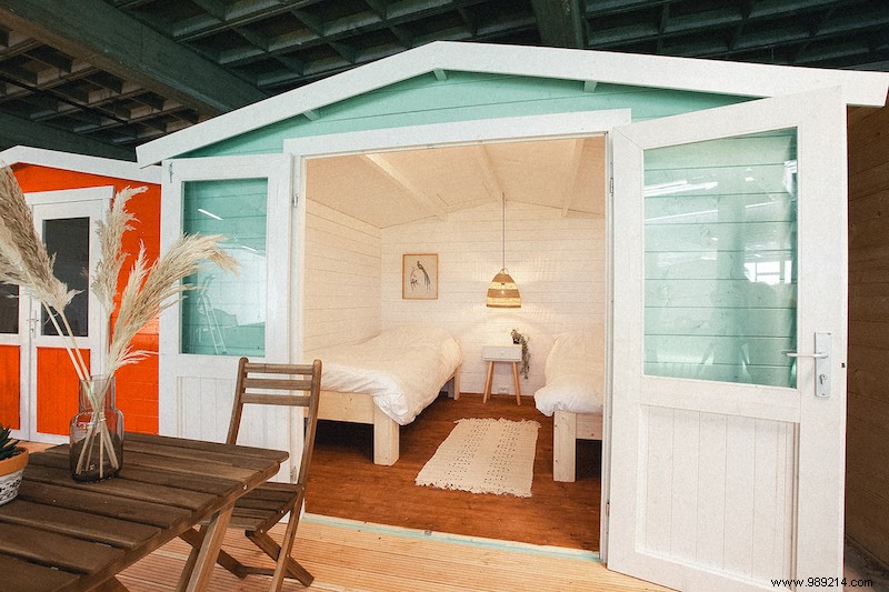 Outside Inn: Amsterdam s Innovative Indoor Camping Retreat in East Amsterdam