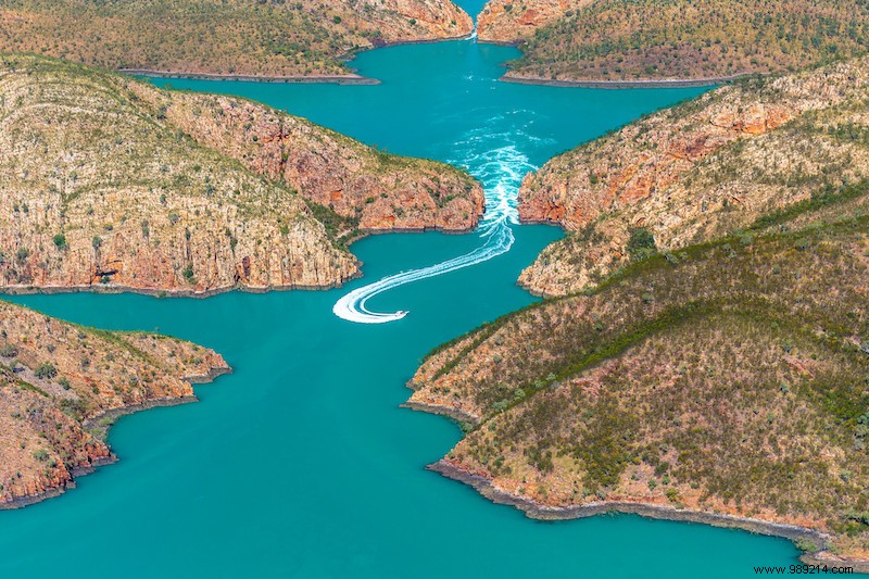 Australia s Most Captivating Natural Wonders: Pink Lakes, Dinosaur Tracks, Horizontal Falls, and Giant Cuttlefish