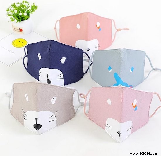 7 Fun Face Masks for Kids: Prepare for Public Transport Rules