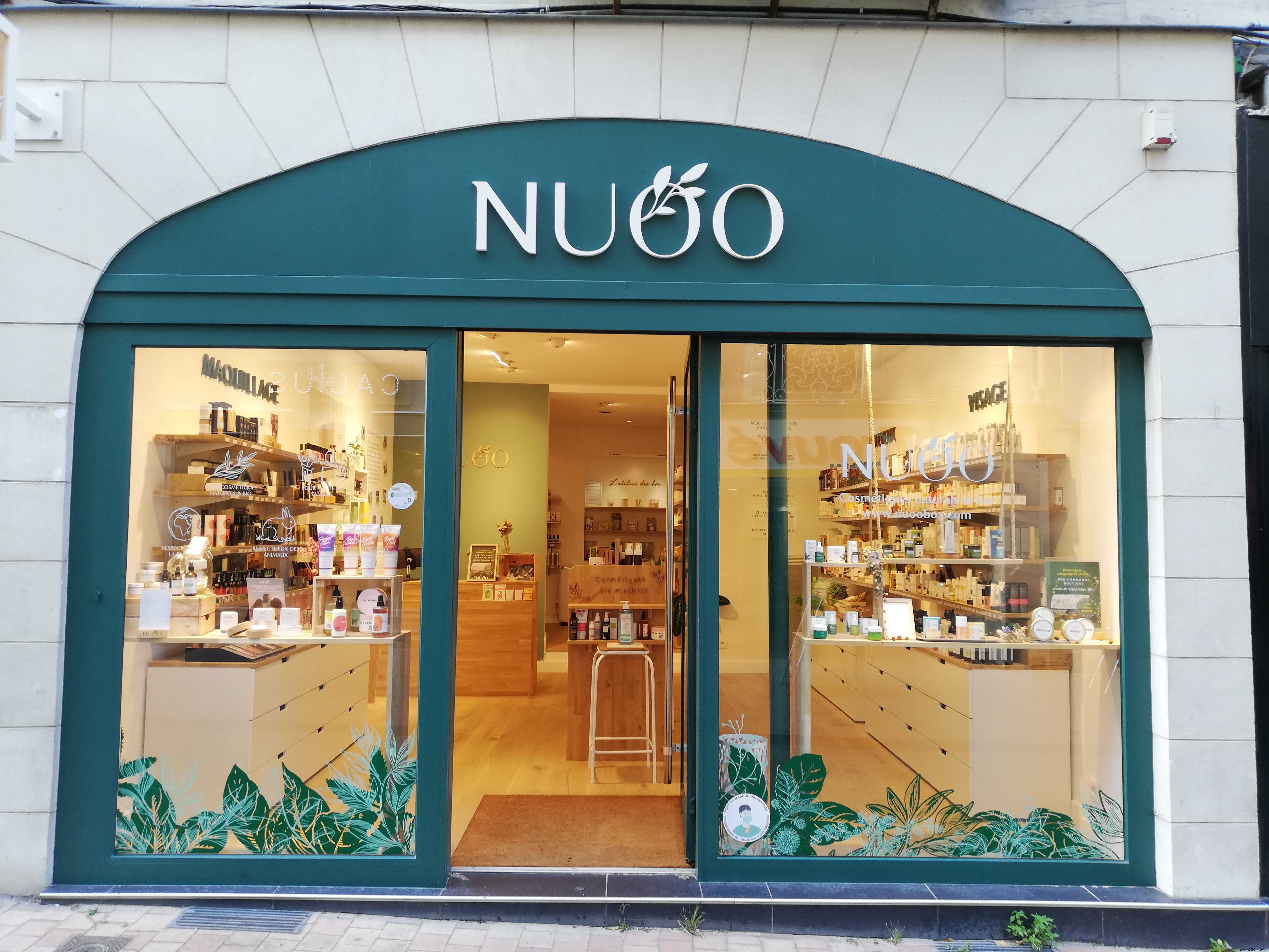 NUOO Opens Premier Organic Cosmetics Store in Lyon on Rue de la République