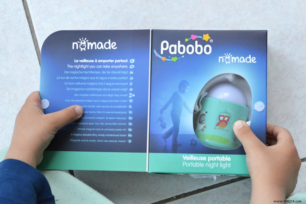 Pabobo Nomadic Night Light: The Portable Solution for Peaceful Bedtimes