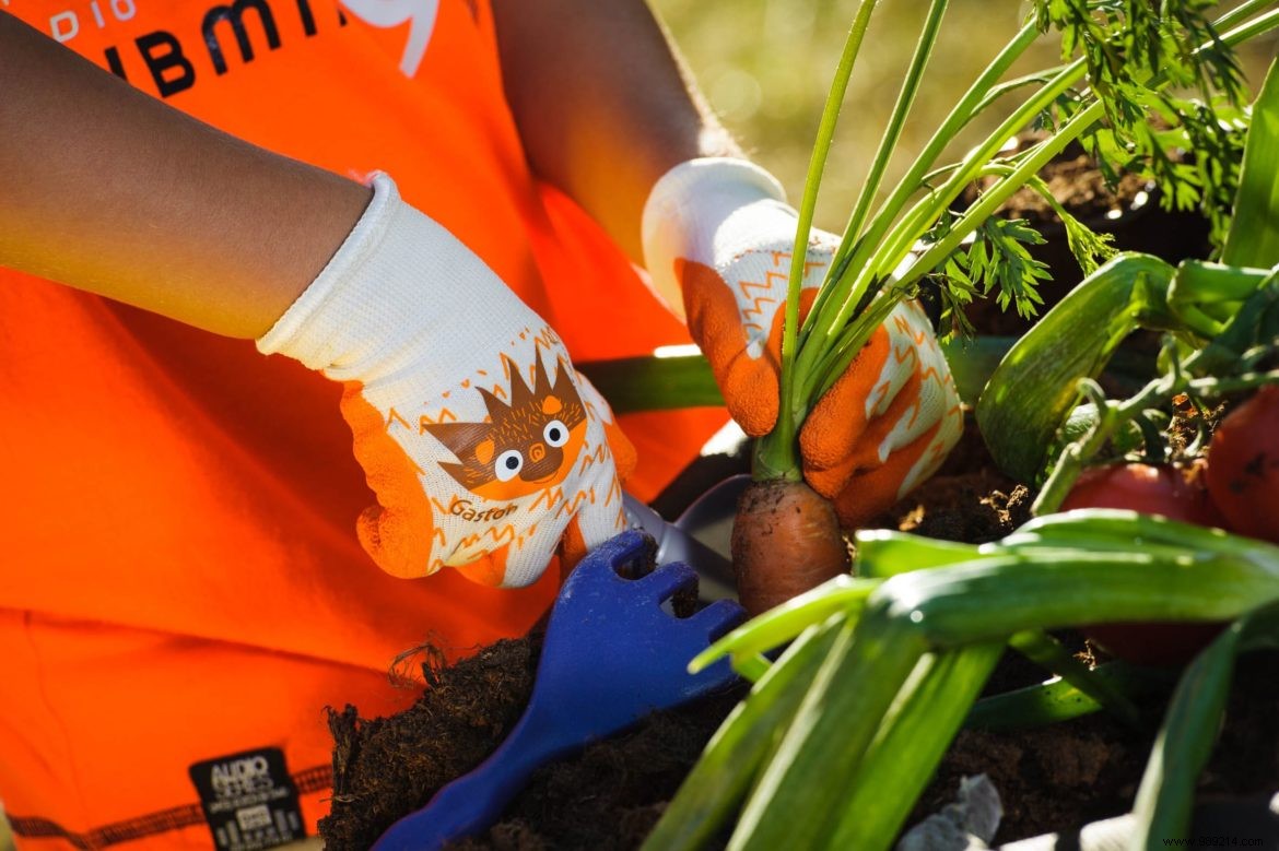 ROSTAING Zamis Gloves: Fun, Seamless Protection for Young Gardeners
