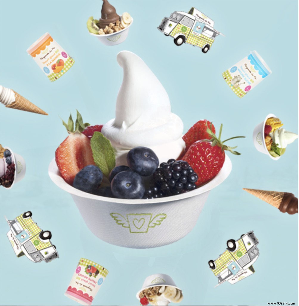 Marguerite du Pré Organic Frozen Yogurt: 0% Fat, 100% Natural Pleasure