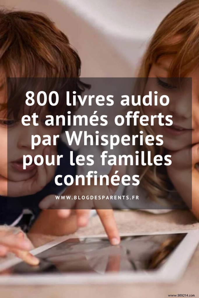 Whisperies App Offers Free Audiobooks and Animated Stories for Kids During Lockdown