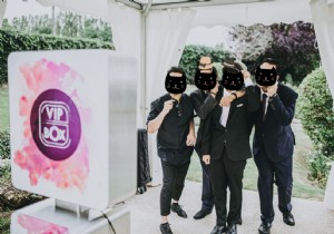Elevate Your Wedding Reception with a Fun Selfie Photo Booth