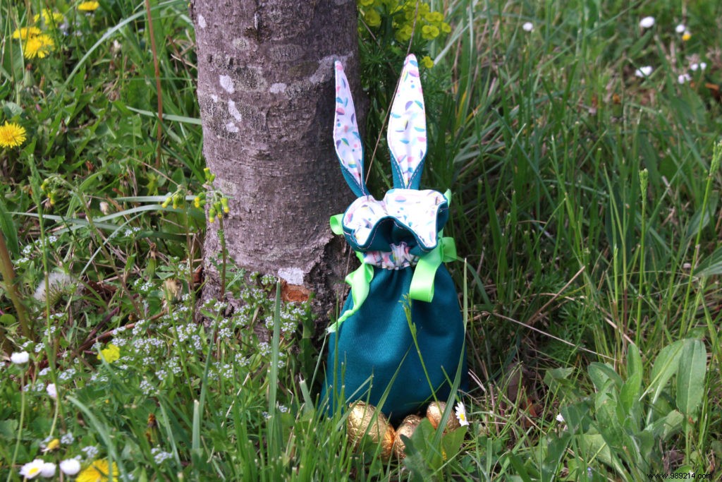 Easy DIY Easter Bunny Pouch: Beginner Sewing Tutorial (45 Minutes)